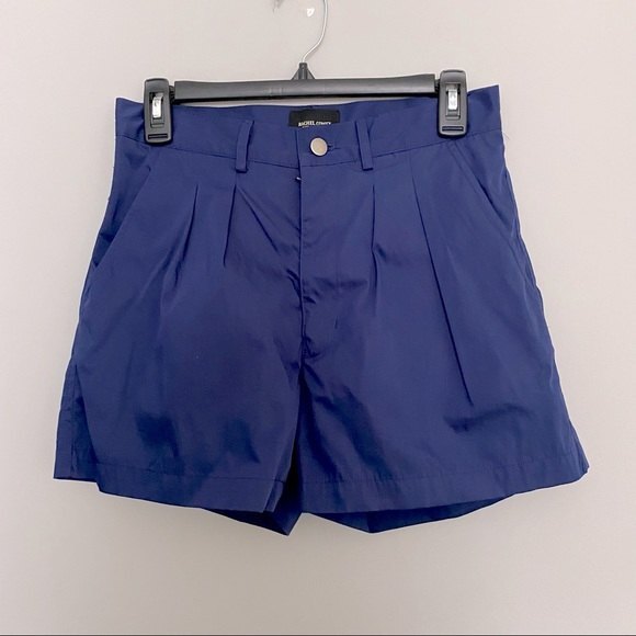 Rachel Comey Shorts Navy Blue High Rise Sailor Womens Size 2 Classic Preppy - Picture 1 of 8